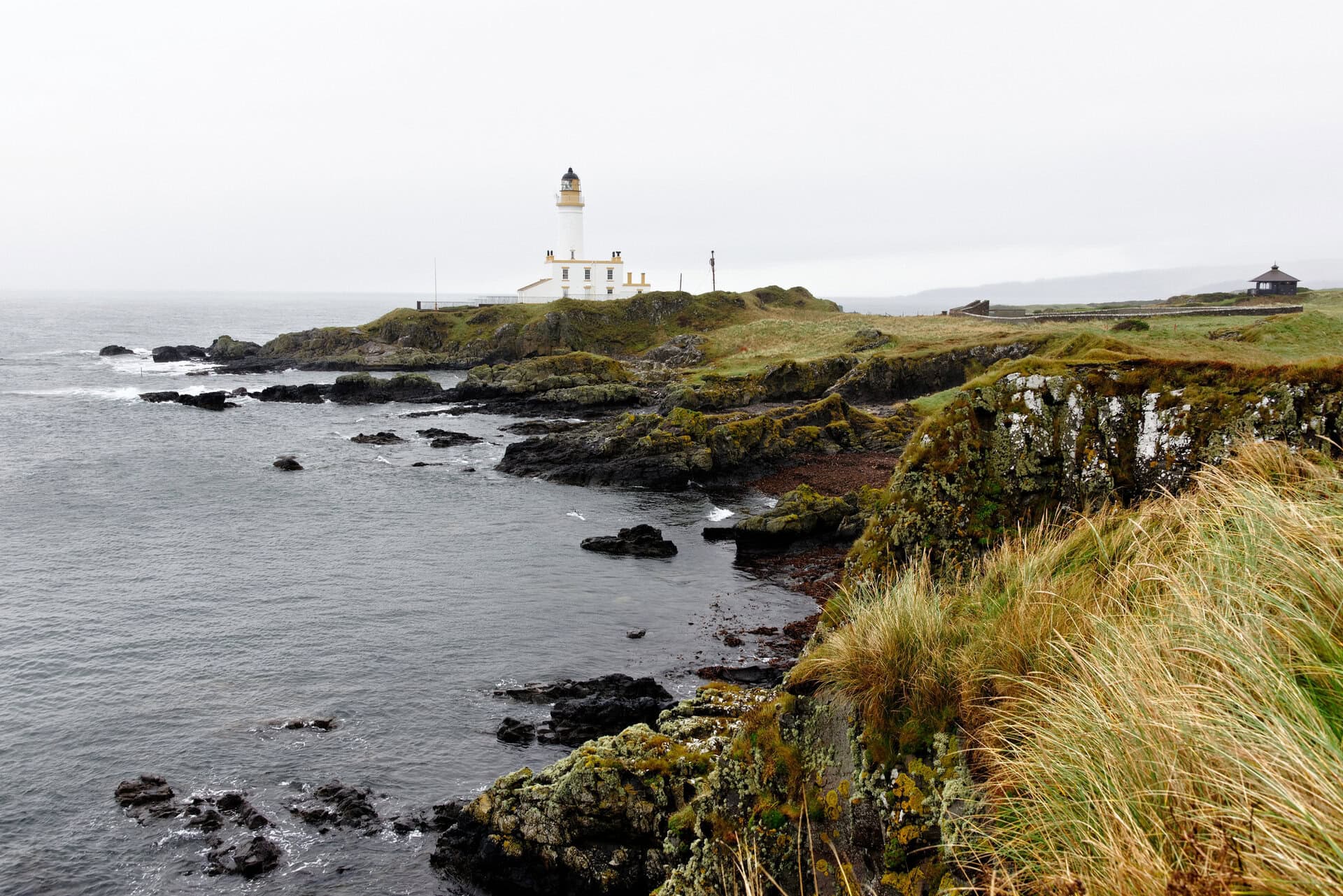 Turnberry lighthouse in Scotland