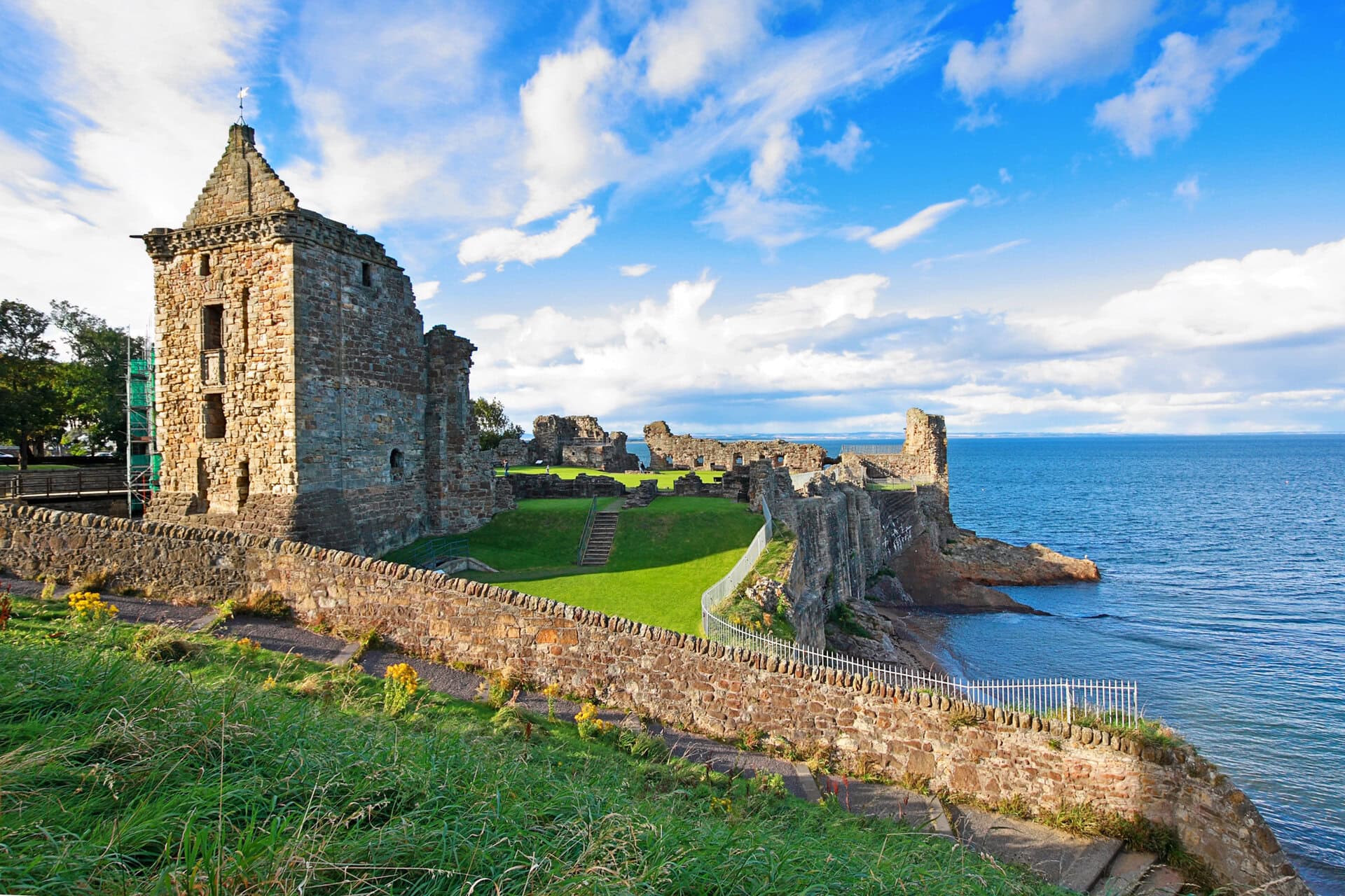 Ruins of St Andrews Castle
