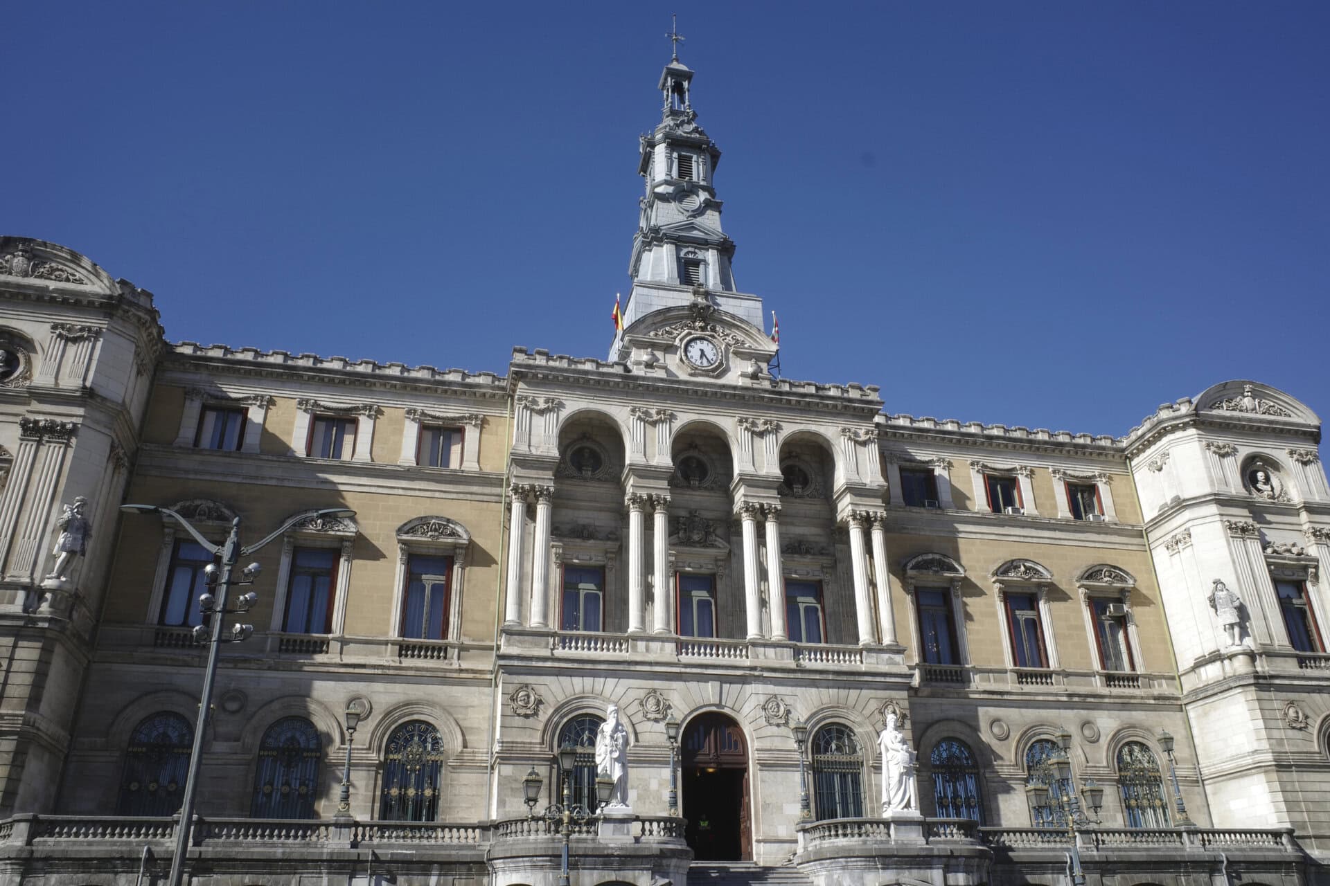 Urban environment in the city of Bilbao